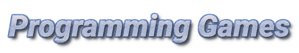 Programming Games